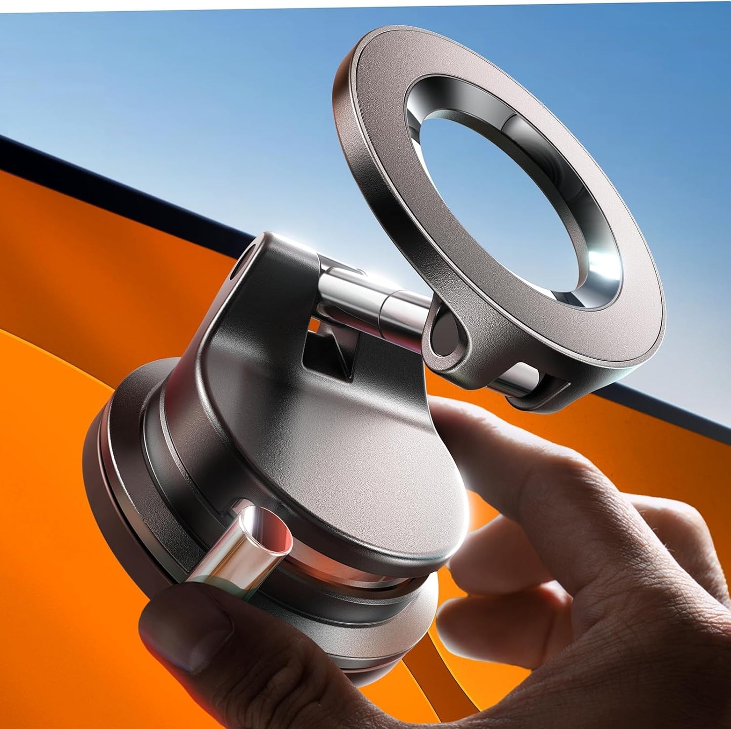 Vacuum Suction Magnetic Bracket