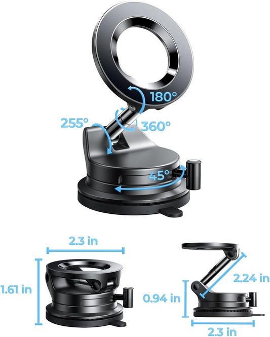 Vacuum Suction Magnetic Bracket